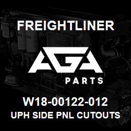 W18-00122-012 Freightliner UPH SIDE PNL CUTOUTS | AGA Parts