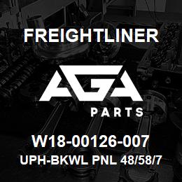 W18-00126-007 Freightliner UPH-BKWL PNL 48/58/7 | AGA Parts