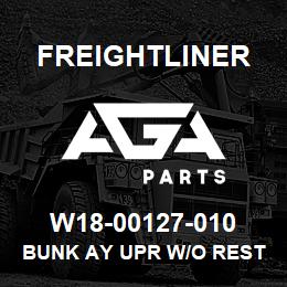 W18-00127-010 Freightliner BUNK AY UPR W/O REST | AGA Parts