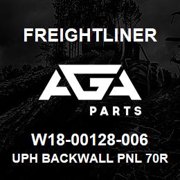 W18-00128-006 Freightliner UPH BACKWALL PNL 70R | AGA Parts