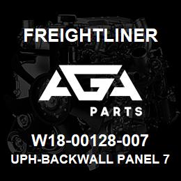 W18-00128-007 Freightliner UPH-BACKWALL PANEL 7 | AGA Parts