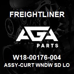 W18-00176-004 Freightliner ASSY-CURT WNDW SD LOWER FLH | AGA Parts