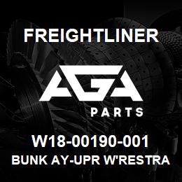 W18-00190-001 Freightliner BUNK AY-UPR W'RESTRA | AGA Parts