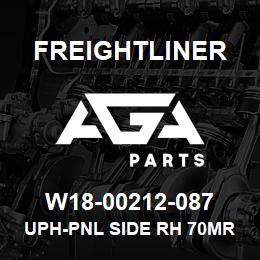 W18-00212-087 Freightliner UPH-PNL SIDE RH 70MR | AGA Parts