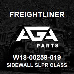 W18-00259-019 Freightliner SIDEWALL SLPR CLASS | AGA Parts