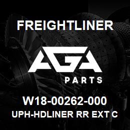 W18-00262-000 Freightliner UPH-HDLINER RR EXT C | AGA Parts