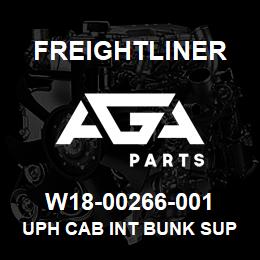 W18-00266-001 Freightliner UPH CAB INT BUNK SUP | AGA Parts