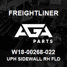 W18-00268-022 Freightliner UPH SIDEWALL RH FLD | AGA Parts