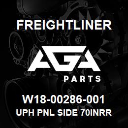 W18-00286-001 Freightliner UPH PNL SIDE 70INRR | AGA Parts