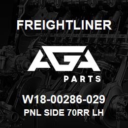 W18-00286-029 Freightliner PNL SIDE 70RR LH | AGA Parts