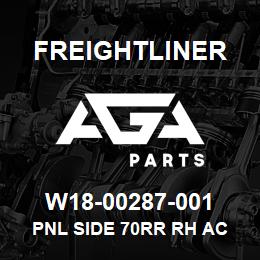 W18-00287-001 Freightliner PNL SIDE 70RR RH AC | AGA Parts