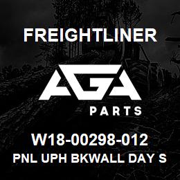 W18-00298-012 Freightliner PNL UPH BKWALL DAY S | AGA Parts