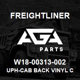 W18-00313-002 Freightliner UPH-CAB BACK VINYL C | AGA Parts