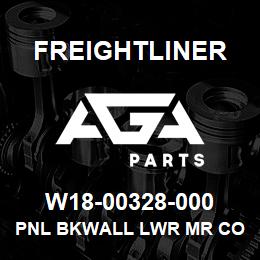 W18-00328-000 Freightliner PNL BKWALL LWR MR CO | AGA Parts