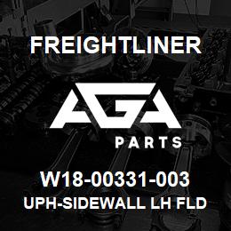 W18-00331-003 Freightliner UPH-SIDEWALL LH FLD | AGA Parts