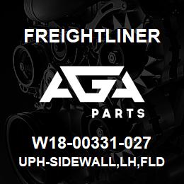 W18-00331-027 Freightliner UPH-SIDEWALL,LH,FLD | AGA Parts