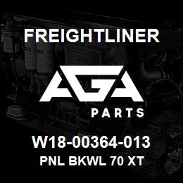 W18-00364-013 Freightliner PNL BKWL 70 XT | AGA Parts