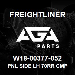 W18-00377-052 Freightliner PNL SIDE LH 70RR CMP | AGA Parts