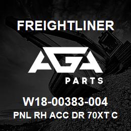 W18-00383-004 Freightliner PNL RH ACC DR 70XT C | AGA Parts