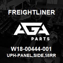 W18-00444-001 Freightliner UPH-PANEL,SIDE,58RR | AGA Parts