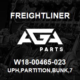 W18-00465-023 Freightliner UPH,PARTITION,BUNK,70 SLPR | AGA Parts