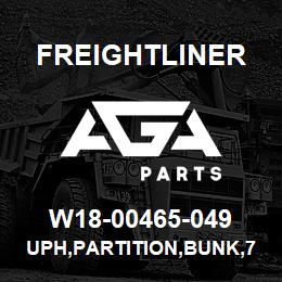 W18-00465-049 Freightliner UPH,PARTITION,BUNK,7 | AGA Parts