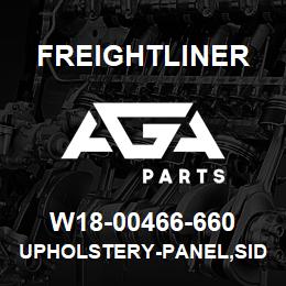 W18-00466-660 Freightliner UPHOLSTERY-PANEL,SIDE,TUMBLEWEED,RH | AGA Parts