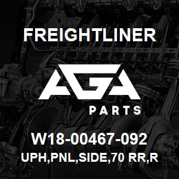 W18-00467-092 Freightliner UPH,PNL,SIDE,70 RR,RH | AGA Parts