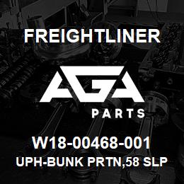 W18-00468-001 Freightliner UPH-BUNK PRTN,58 SLP | AGA Parts