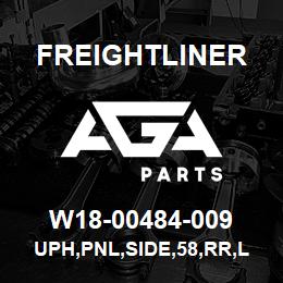 W18-00484-009 Freightliner UPH,PNL,SIDE,58,RR,LH | AGA Parts