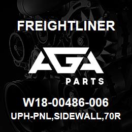 W18-00486-006 Freightliner UPH-PNL,SIDEWALL,70RR | AGA Parts