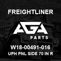 W18-00491-016 Freightliner UPH PNL SIDE 70 IN RR RH | AGA Parts