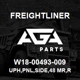 W18-00493-009 Freightliner UPH,PNL,SIDE,48 MR,R | AGA Parts