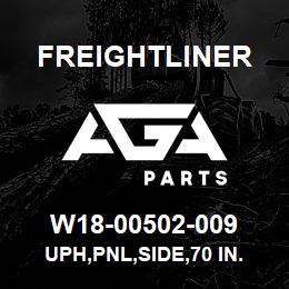 W18-00502-009 Freightliner UPH,PNL,SIDE,70 IN. XT,RH | AGA Parts