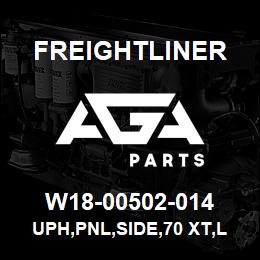 W18-00502-014 Freightliner UPH,PNL,SIDE,70 XT,LH | AGA Parts