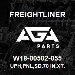 W18-00502-055 Freightliner UPH,PNL,SD,70 IN.XT,LH | AGA Parts