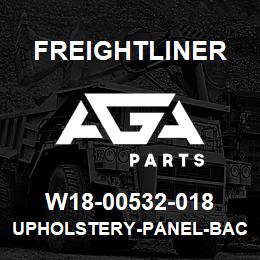 W18-00532-018 Freightliner UPHOLSTERY-PANEL-BACKWALL,W/O WINDOW(GRA | AGA Parts