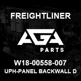 W18-00558-007 Freightliner UPH-PANEL BACKWALL DAY LRG WND | AGA Parts