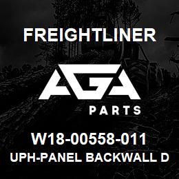 W18-00558-011 Freightliner UPH-PANEL BACKWALL D | AGA Parts