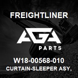 W18-00568-010 Freightliner CURTAIN-SLEEPER ASY,LH,P3 | AGA Parts