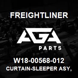 W18-00568-012 Freightliner CURTAIN-SLEEPER ASY,LH,P3 | AGA Parts