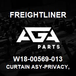 W18-00569-013 Freightliner CURTAIN ASY-PRIVACY,RH,P3 | AGA Parts