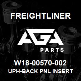 W18-00570-002 Freightliner UPH-BACK PNL INSERT BASE | AGA Parts