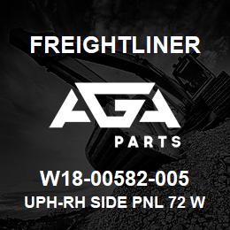 W18-00582-005 Freightliner UPH-RH SIDE PNL 72 WINDOW | AGA Parts