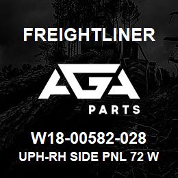 W18-00582-028 Freightliner UPH-RH SIDE PNL 72 WDO | AGA Parts