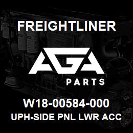 W18-00584-000 Freightliner UPH-SIDE PNL LWR ACC DR PREM | AGA Parts