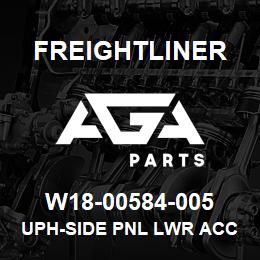 W18-00584-005 Freightliner UPH-SIDE PNL LWR ACC DR PREM | AGA Parts