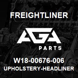 W18-00676-006 Freightliner UPHOLSTERY-HEADLINER,DAYCAB,LH AIRHORN | AGA Parts