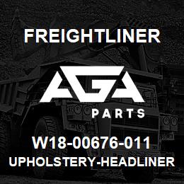 W18-00676-011 Freightliner UPHOLSTERY-HEADLINER,DAYCAB,NO AIRHORN | AGA Parts