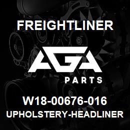 W18-00676-016 Freightliner UPHOLSTERY-HEADLINER,DAYCAB,NO AIRHORN | AGA Parts